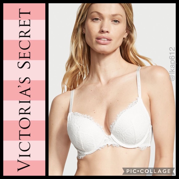 Victoria Secret Dream Angels Lace Push Up Bra- 34D - Picture 1 of 14